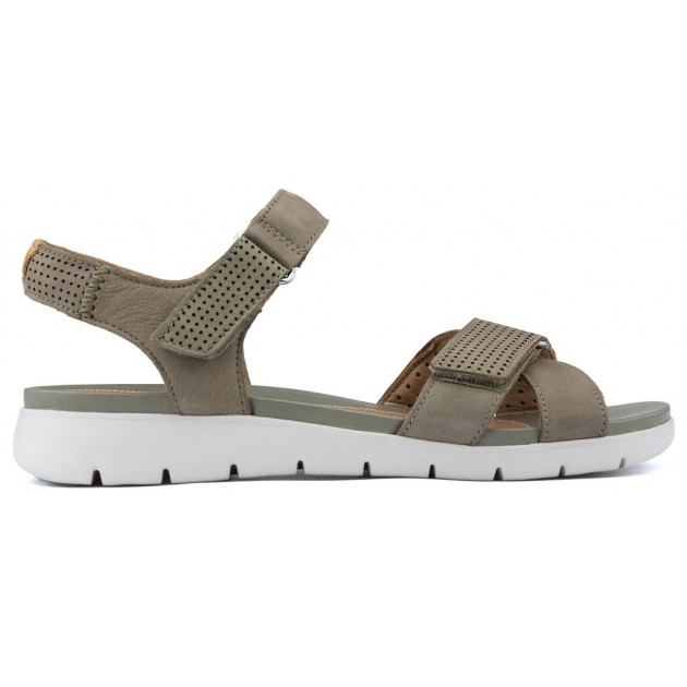 CLARKS SANDALI A ZAFFERANO 26548 GRAY CLARKS SANDALI A ZAFFERANO 26548 GRAY