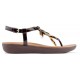 Sandali FITFLOP TIA DRAGONFLY CHOCOLATE