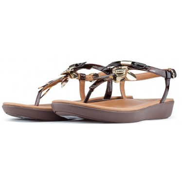 Sandali FITFLOP TIA DRAGONFLY CHOCOLATE
