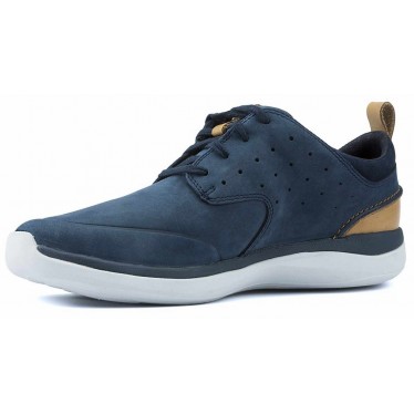 CLARKS GARRAT LACE M SCARPE NAVY
