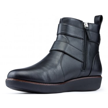 Stivaletti FITFLOP LAILA DOPPIA FIBBIA BLACK