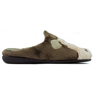 Pantofole da casa VULLADI MONTBLANC DOG MARRON