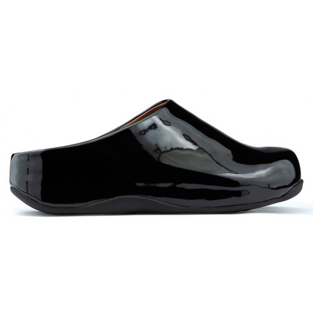 SCARPE CHAROL FITFLOP SHUV IN VERNICE NEGRO SCARPE CHAROL FITFLOP SHUV IN VERNICE NEGRO