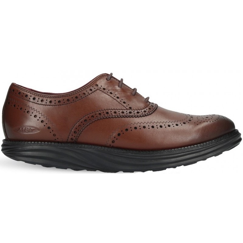 SCARPE MBT BOSTON WT M. BURNISH_DK_BROWN