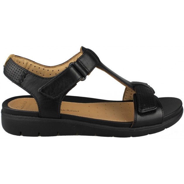 CLARKS SANDALO NON STRUTTURATO A HAYWOOD BLACK CLARKS SANDALO NON STRUTTURATO A HAYWOOD BLACK
