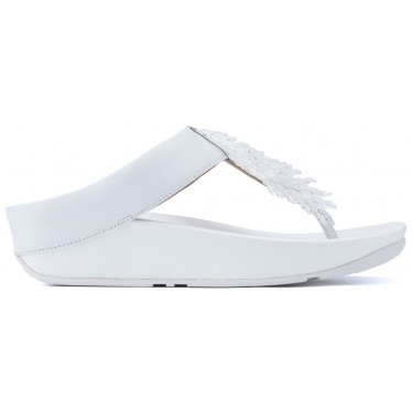 SANDALIAS FITFLOP RUMBA TOETHONG K26 WHITE