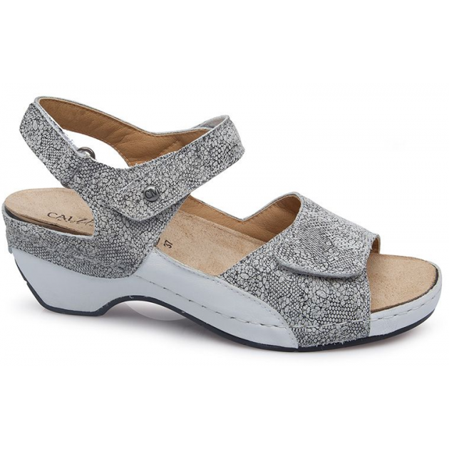 SANDALI DI CALZAMEDI GLAM 0656 GRIS