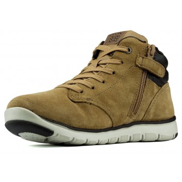 JR XUNDAY Boy GEOX Stivaletti YELLOW_BROWN