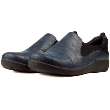 SCARPE CLARKS SILLIAN PEACE M NAVY