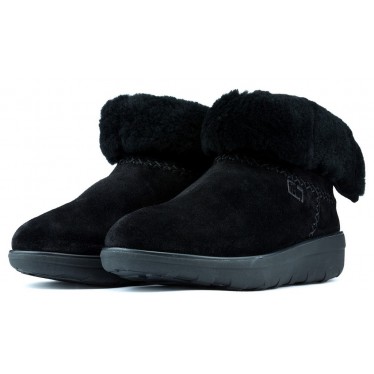 Stivali FITFLOP MUKLUK SHORTY 2 BLACK