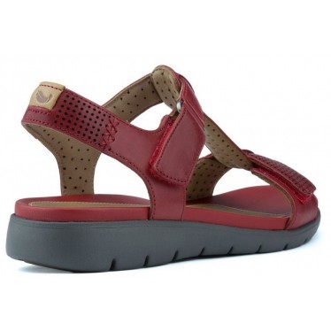 CLARKS SANDALO NON STRUTTURATO A HAYWOOD RED LEATHER