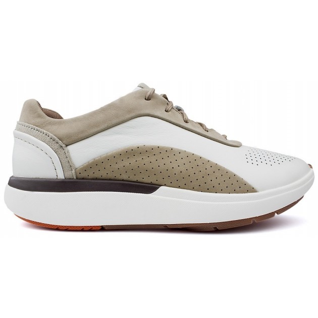 Scarpe Clarks Un Cruise Lace W WHITE