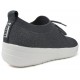 SLIPPERS L40 FITFLOP F-SPORTY UBERKNIT SNEAKERS W CHARCOAL