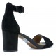 CLARKS DEVA MAE 8967 SANDALI BLACK SUEDE