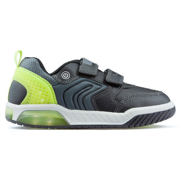 Scarpe luminose GEOX INEK BD BLACK_LIME Scarpe luminose GEOX INEK BD BLACK_LIME