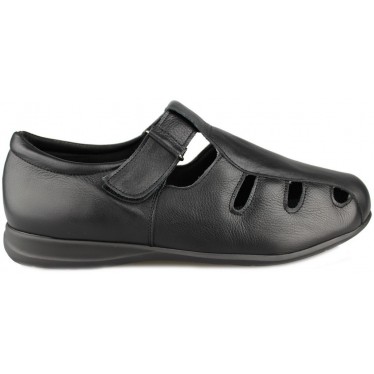 CALZAMEDI BLACK WIDE 15 SANDALO UNISEX NEGRO