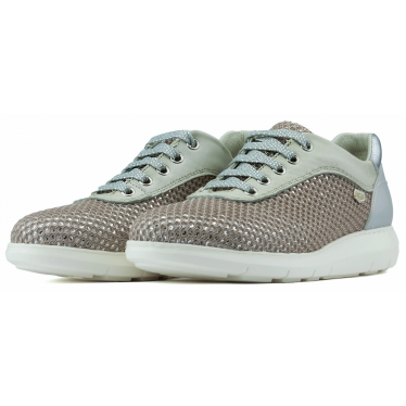 SNEAKERS ONFOOT SEMPLICEMENTE LUCIDE W PLATA