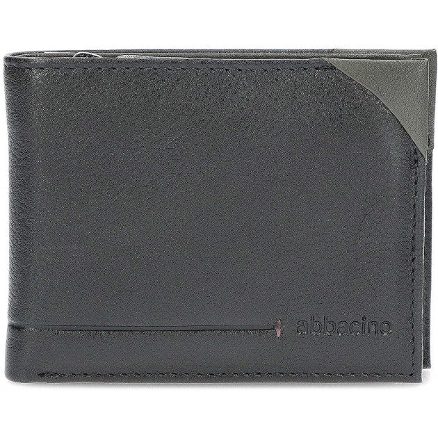 ABBACINO PORTAFOGLIO UOMO 70903 PELLE NEGRO ABBACINO PORTAFOGLIO UOMO 70903 PELLE NEGRO