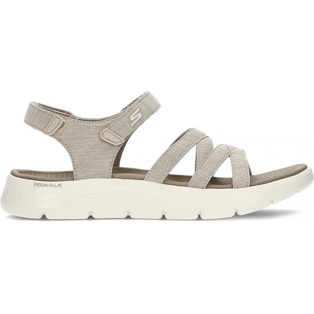 SANDALI SKECHERS GO WALK S141450 TAUPE SANDALI SKECHERS GO WALK S141450 TAUPE