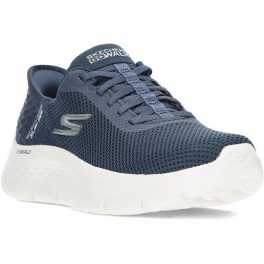 SKECHERS SLIP-INS GO WALK FLEX SNEAKERS 124975 NAVY