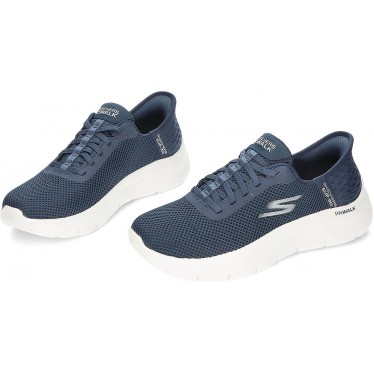 SKECHERS SLIP-INS GO WALK FLEX SNEAKERS 124975 NAVY