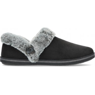 SKECHERS COZY CAMPFIRE PANTOFOLA FRESCA TOAST 167219 BLACK