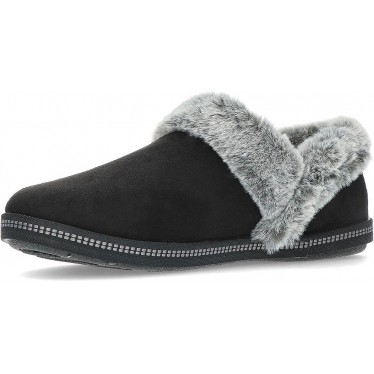 SKECHERS COZY CAMPFIRE PANTOFOLA FRESCA TOAST 167219 BLACK