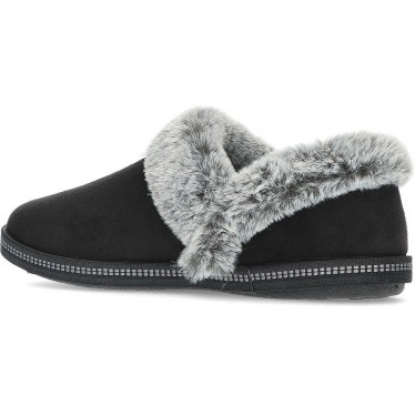 SKECHERS COZY CAMPFIRE PANTOFOLA FRESCA TOAST 167219 BLACK