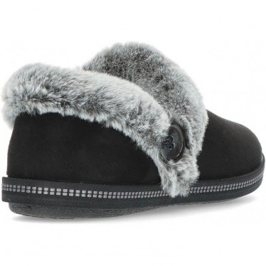 SKECHERS COZY CAMPFIRE PANTOFOLA FRESCA TOAST 167219 BLACK