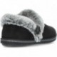 SKECHERS COZY CAMPFIRE PANTOFOLA FRESCA TOAST 167219 BLACK