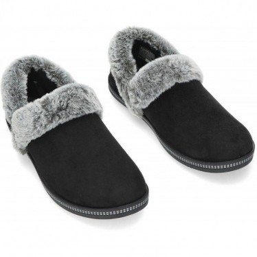 SKECHERS COZY CAMPFIRE PANTOFOLA FRESCA TOAST 167219 BLACK