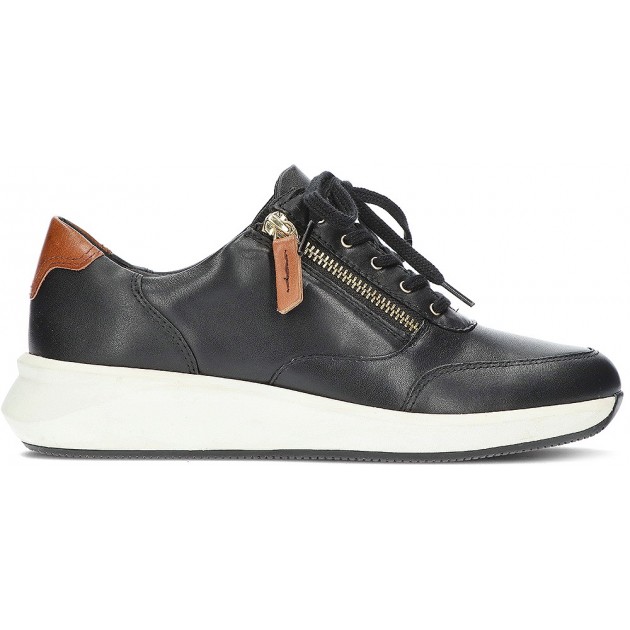 SNEAKERS CLARKS UN RIO ZIP BLACK SNEAKERS CLARKS UN RIO ZIP BLACK