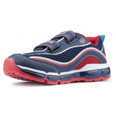 Scarpe bambino GEOX ANDROID luci NAVY_RED