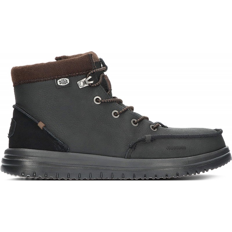 STIVALI IN PELLE DUDE BRADLEY BOOT 40189 BLACK