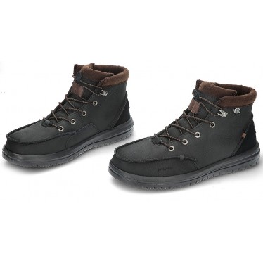 STIVALI IN PELLE DUDE BRADLEY BOOT 40189 BLACK