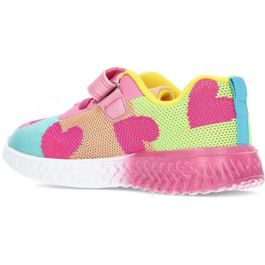 AGATHA RUIZ DE LA PRADA SNEAKER CON CUORI 232920 NARANJA_AZUL