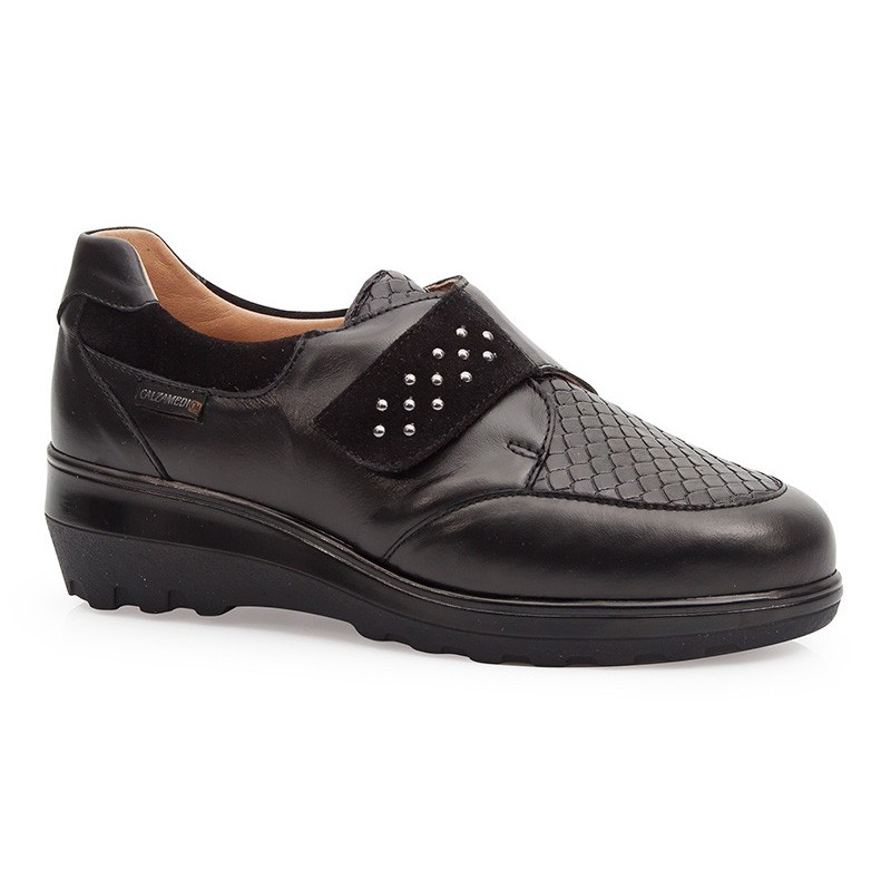 SCARPE ELASTICHE CALZAMEDI 0745 NEGRO