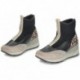 BOTIN CETTI C-1334 MAGLIA SCAMOSCIATA STAMPA ANIMALIER BLACK