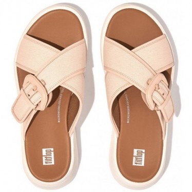 SANDALI FITFLOP MODE BUCK TELA FLATF FY8 ROSE_FOAM