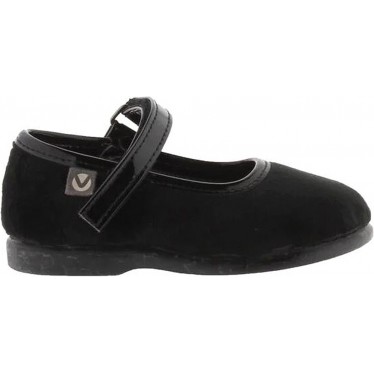 VICTORIA ALBA BALLERINA DI VELLUTO 102752 NEGRO