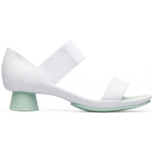 SANDALO CON TACCO CAMPER ALRIGHT K200770 BLANCO SANDALO CON TACCO CAMPER ALRIGHT K200770 BLANCO