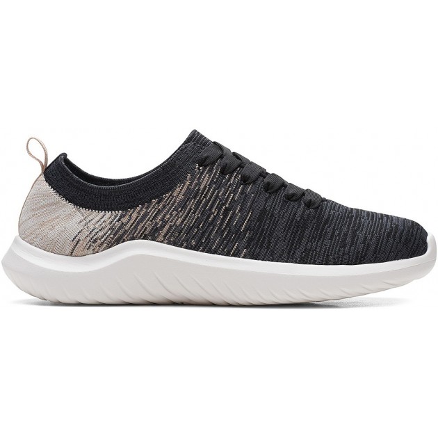 SNEAKERS CLARKS NOVA GLINT BLACK SNEAKERS CLARKS NOVA GLINT BLACK