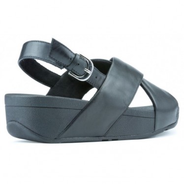 SANDALI FITFLOP LULU CROSS BACK STRAP K03 BLACK