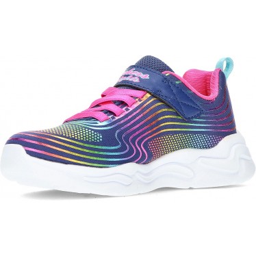 SPORT SKECHERS TRAVI ONDULATE 302338L NAVY_RAINBOW