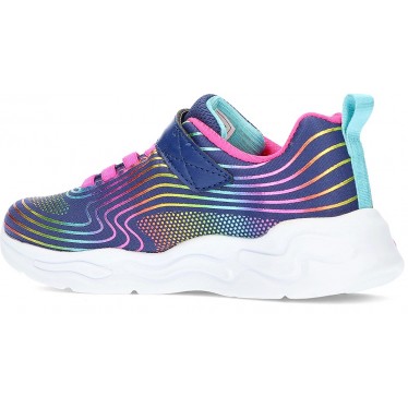 SPORT SKECHERS TRAVI ONDULATE 302338L NAVY_RAINBOW