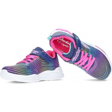 SPORT SKECHERS TRAVI ONDULATE 302338L NAVY_RAINBOW