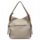 BORSA A ZAINO ABBACINO RICICLATO 80577 TAUPE