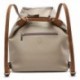 BORSA A ZAINO ABBACINO RICICLATO 80577 TAUPE