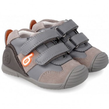 SCARPE NEONATI BIOMECCANICA SAUVAGE 221135-A GRIS