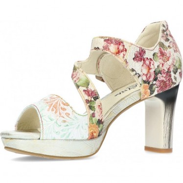 SCARPE CON TACCO LAURA VITA HICAO0523 FLORAL_BEIGE